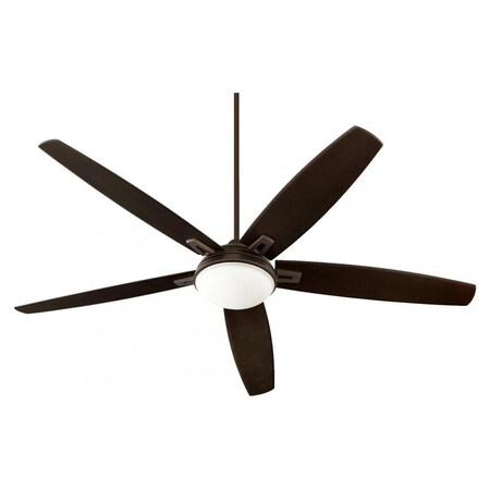 Quorum Vector 72In. 5Bld Fan Oiled Bronze 81725-86